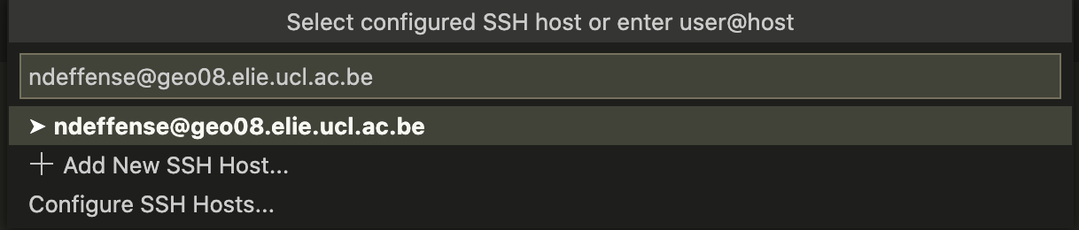 remote SSH